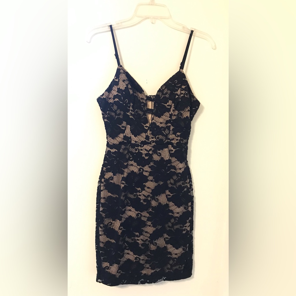 Black Lace Dress B Darling Brand